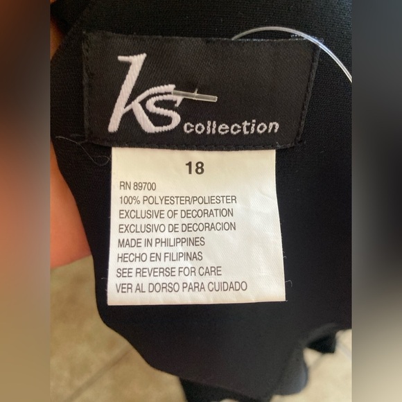 KS Womens Collection Plus Sz 18 Blazer With Faux Fur - Picture 9 of 9